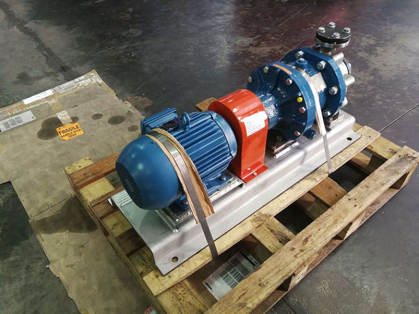 Klaus Union Mag Drive Pump supplied to a Global Chemical Giant in the Chromic Acid area of the plant